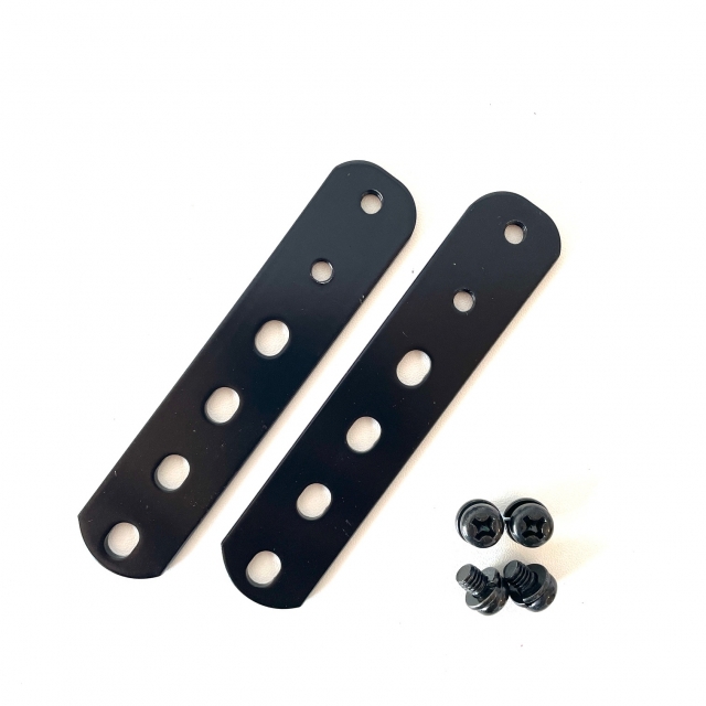 6穴延長ステー 黒 ネジ切りあり