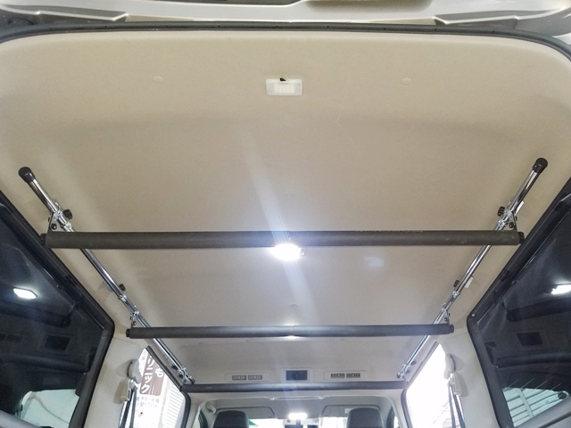 NV350 キャラバン GX サイドバー&スライドバー3本セット 車内キャリア