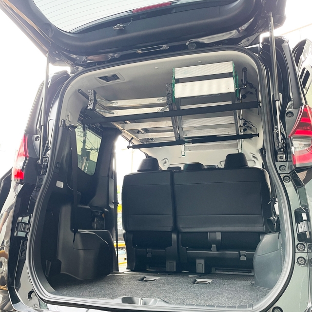 ノア/ヴォクシー専用クランクサイドバー＆スライドバーセット