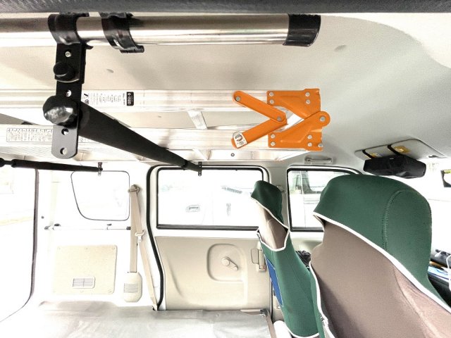 エブリィ DA17/18W・DA17/18V サイドバー&スライドバー2本セット 車内