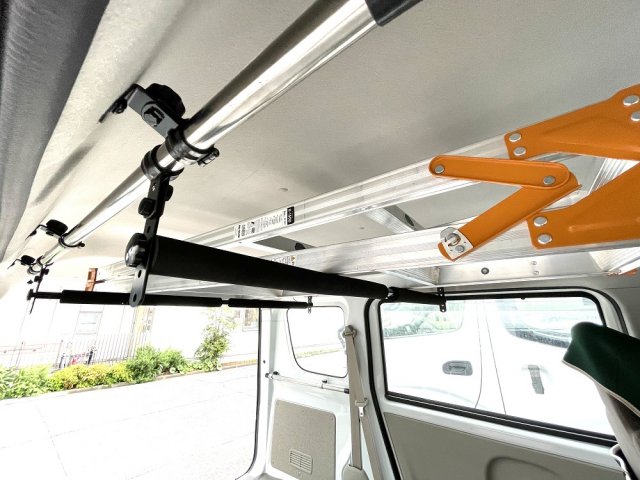 エブリィ DA17/18W・DA17/18V サイドバー&スライドバー2本セット 車内
